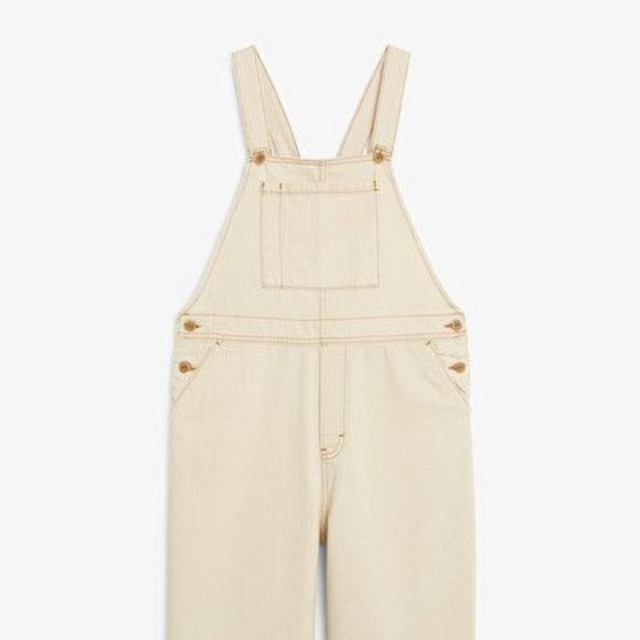 monki cotton dungarees